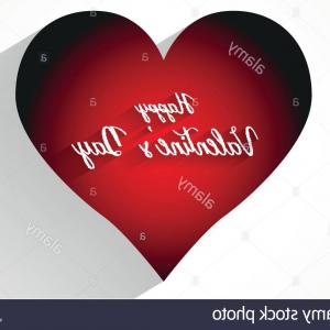 300x300 Valentines Heart And Small Hearts Vector Illustration