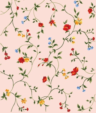 312x368 Vector Small Flowers Pattern Free Vector Download