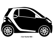190x140 Smart Car Clipart
