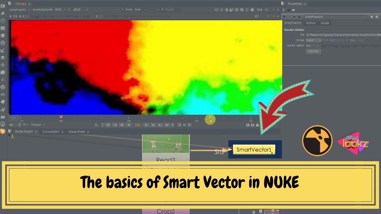 1280x720 The Basics Of Smart Vector In Nuke L