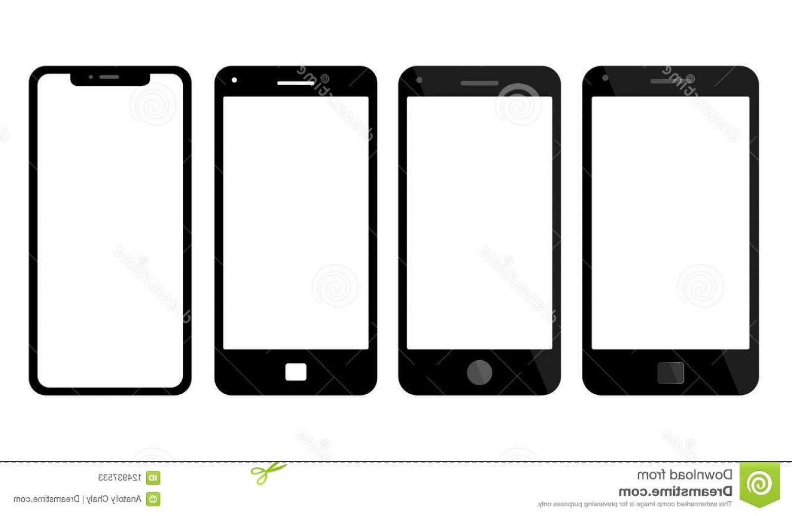 1560x1017 Set Mobile Phone Icons Smartphones Tablet Icon Vector Set Modern