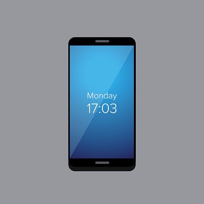 416x416 Smartphone Icon Vector Mockup Premium Clipart