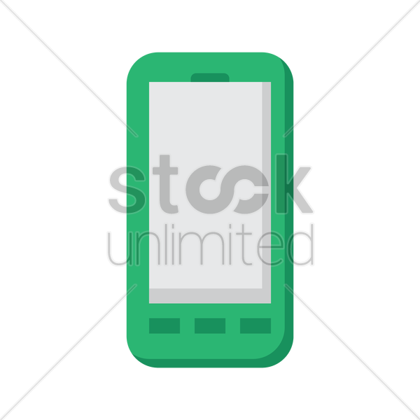 600x600 Smartphone Icon Vector Image