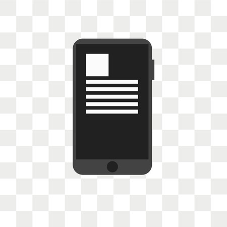 450x450 Smartphone Vector Icon Isolated On Transparent Background