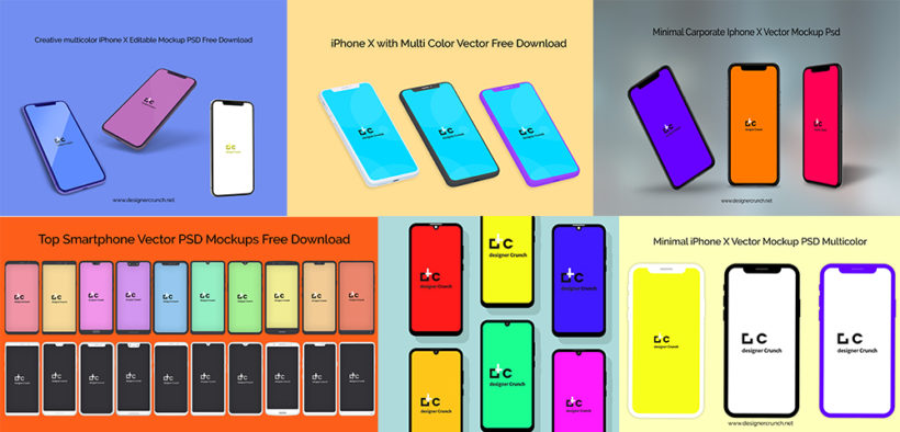 820x394 Top Smartphones Vectors Free Download