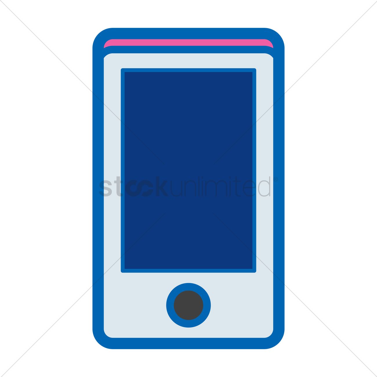 1300x1300 Free Smartphone Vector Image