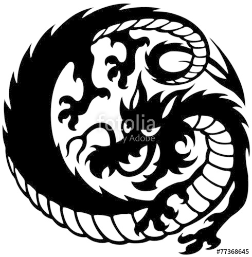490x500 Dragon Logo Vector Stock Image And Royalty Free Vector