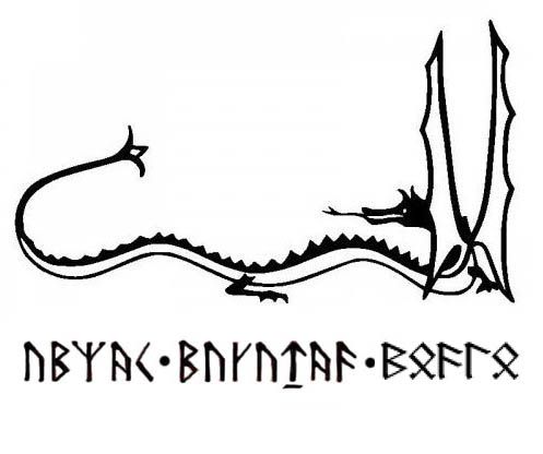 497x416 Finalized Version Of My Hobbit Tattoo It's The Original Sketch