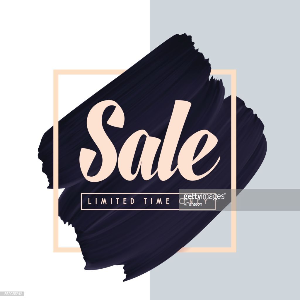 Sale Text On Black Paint Brush Smear Vector Background Graphic 1024x1024 Sale Text On Black Paint Brush Smear Vector Background Graphic