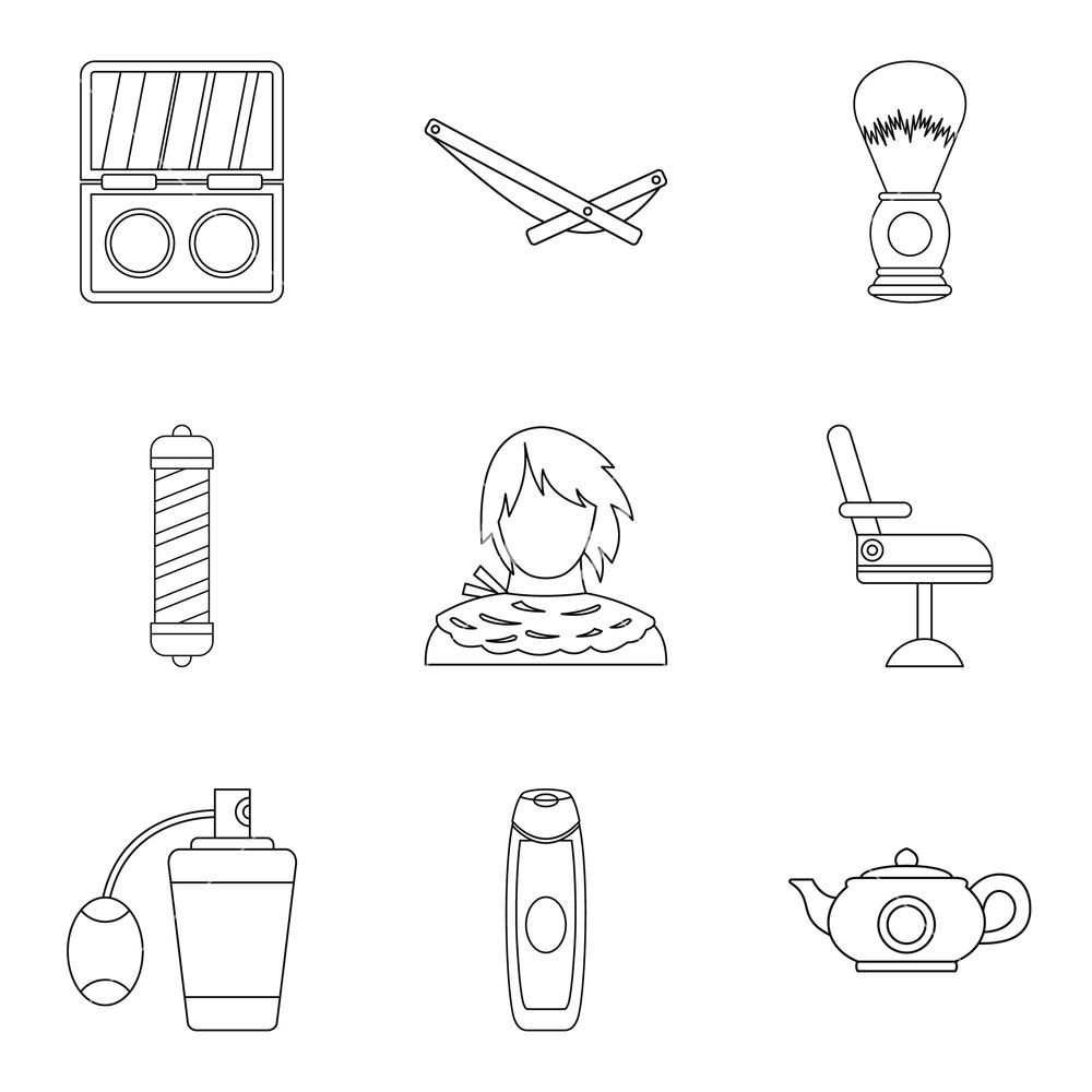 1000x1000 Smell Icons Set Outline Set Of Smell Vector Icons For Web