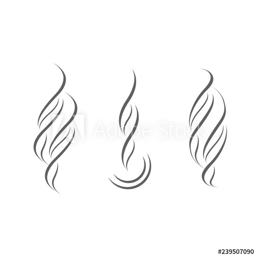 500x500 Flow Smoke Abstraction Steam Smell Vector Curve