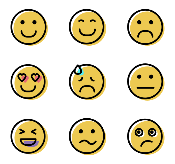 600x564 Smile Icons