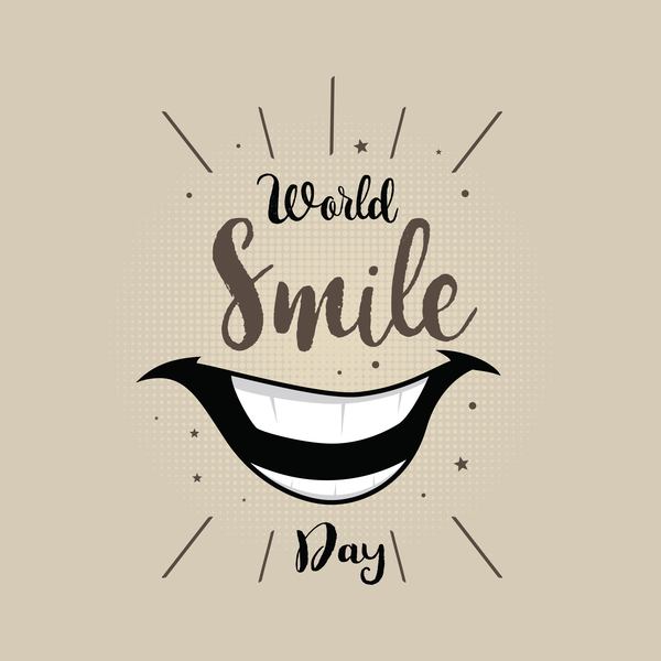 600x600 World Smile Day Vector Psoter Design Free Download