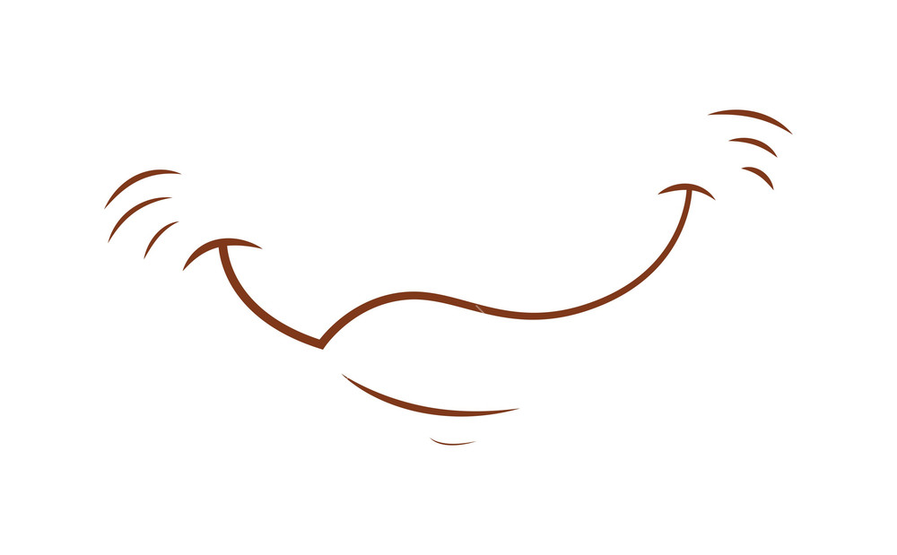 1000x619 Cartoon Smile Vector Royalty Free Stock Image