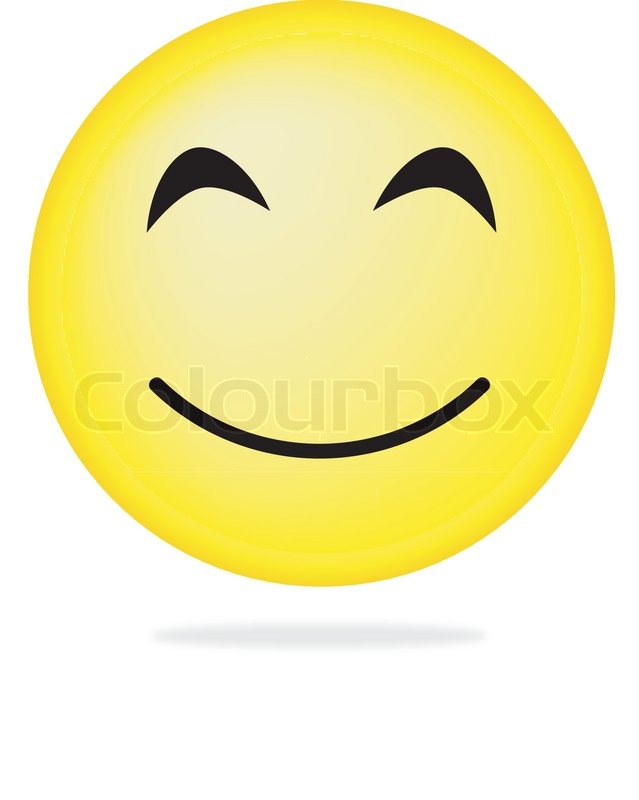 639x800 Vector Smiley Yellow Emoticon Perfect Stock Vector Colourbox