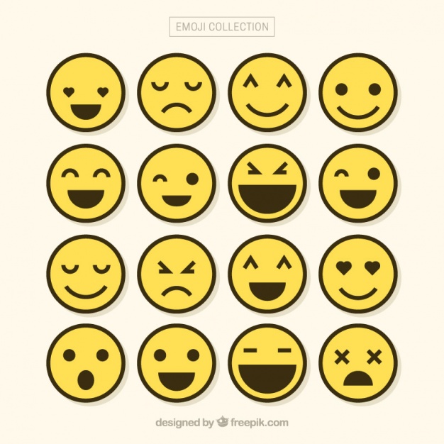 Minimalist Set Of Emojis Vector Free Download 626x626 Minimalist Set Of Emojis Vector Free Download