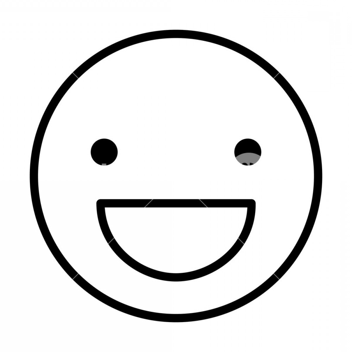 Black And White Emoji Vector Studiogrfx 1200x1200 Black And White Emoji Vector Studiogrfx