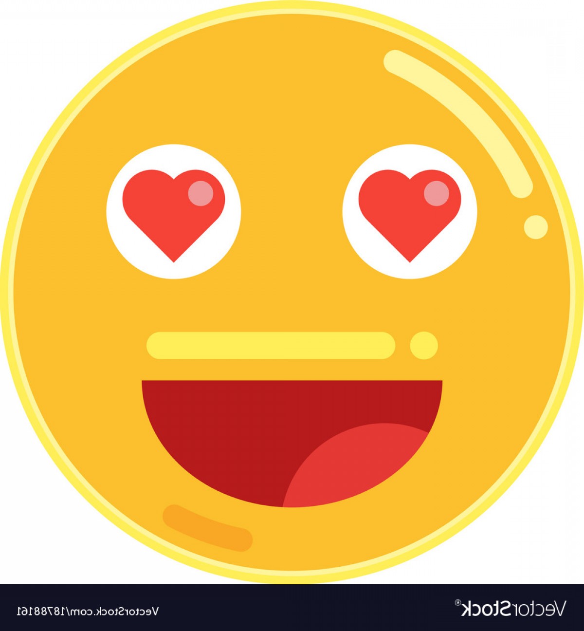 1200x1296 Emoji Of Smiley Face With Love Heart In Flat Vector Soidergi