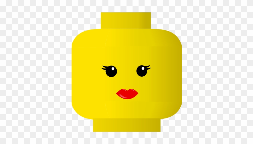 840x479 Girl Lego Face Vector Clipart
