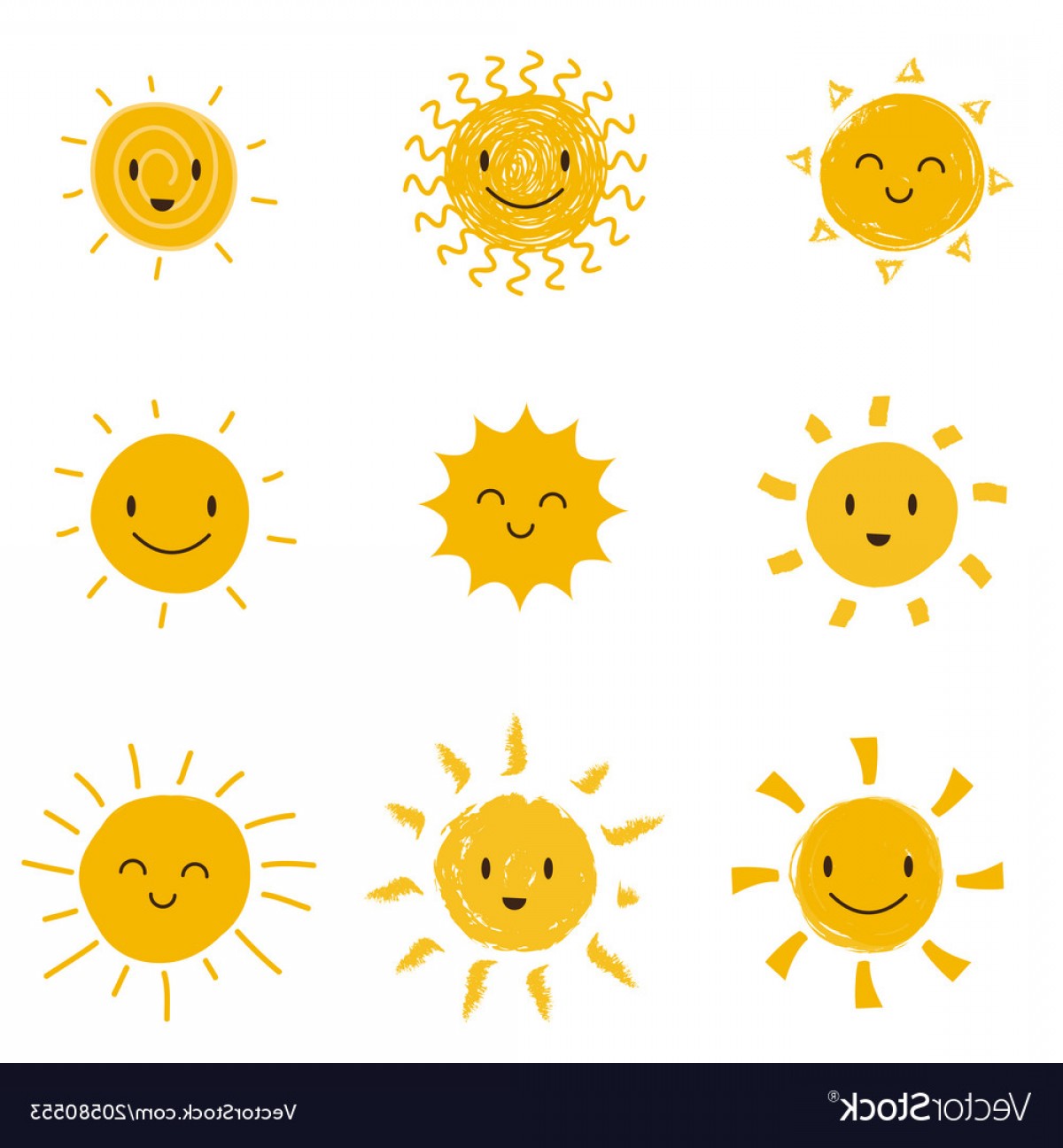 1200x1296 Cute Happy Sun With Smiley Face Summer Sunshine Vector Wallkeeper