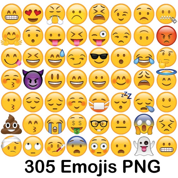 570x570 Png Only Emoji Clipart Emoji Smileys Smiley Vector Emojis Etsy