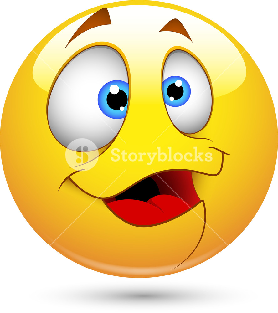 888x1000 Smiley Vector Illustration