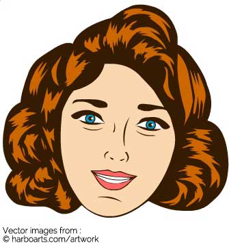 335x355 Download Smiling Lady Face
