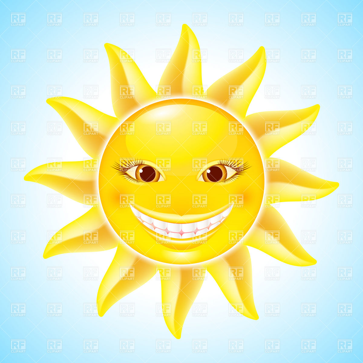 1200x1200 Happy Sun With Smiling Face Vector Image Of Travel Dvarg