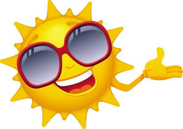 599x424 Cartoon Sun Smiley Face Vector Design Free Vectors Ui Download