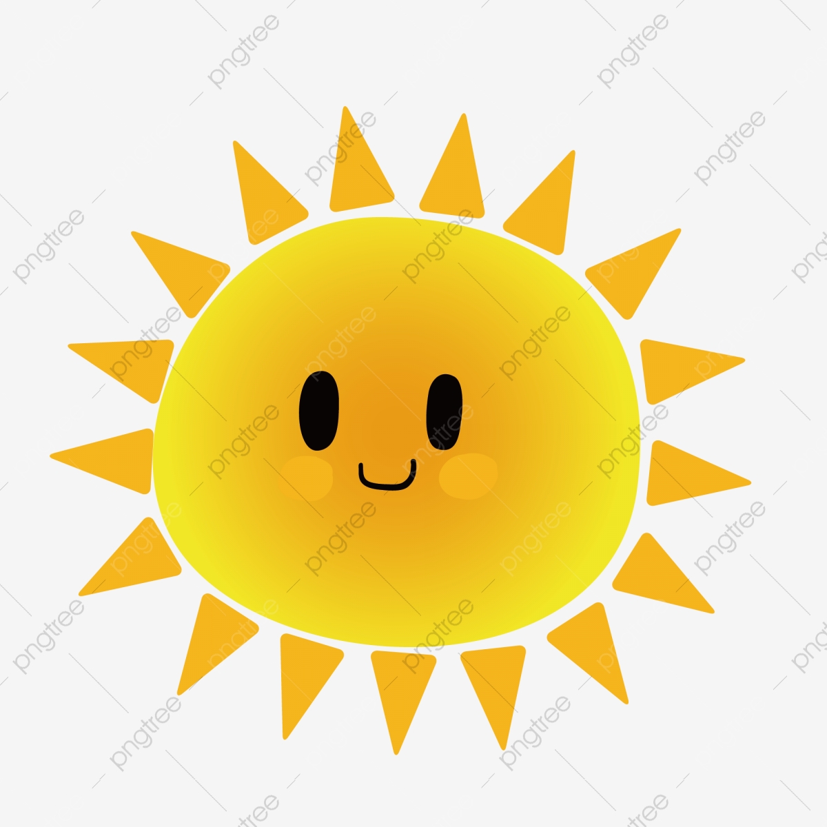 1200x1200 Smiling Sun, Sun Vector, Sun Clipart, Vector Png And Vector