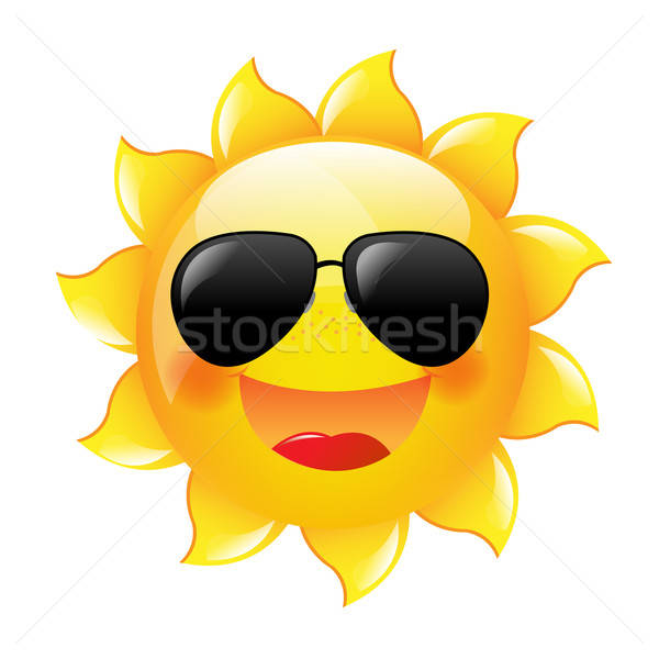 600x600 Smiling Sun Vector Illustration Irina Adamson