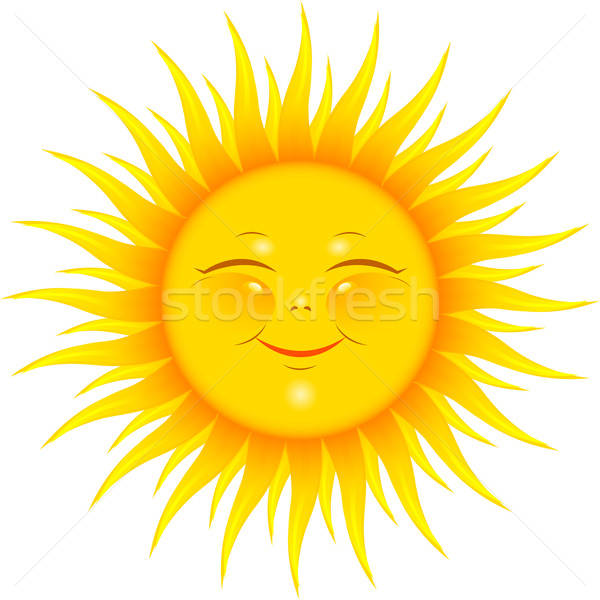 600x600 Smiling Sun Vector Illustration Marina Lvova