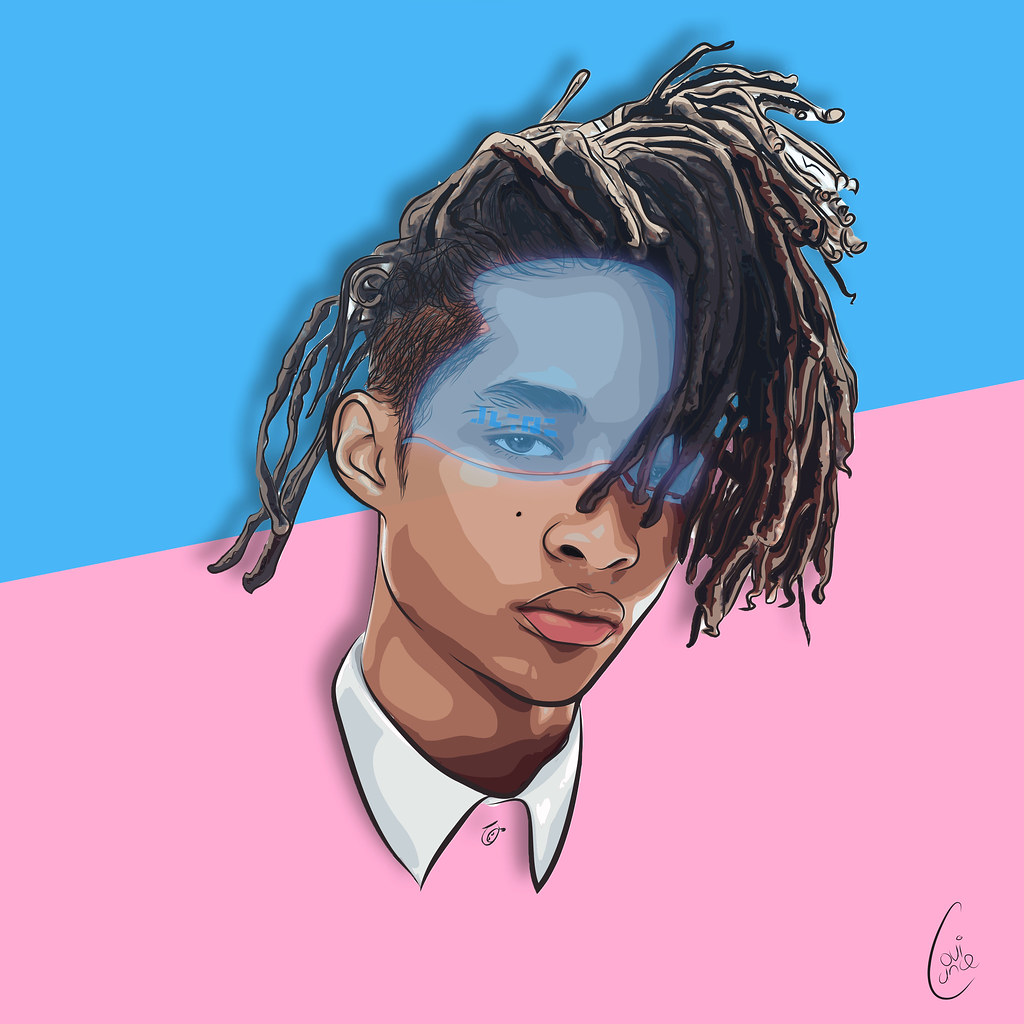 1024x1024 Jaden Smith Illustration Illustration Vector Done