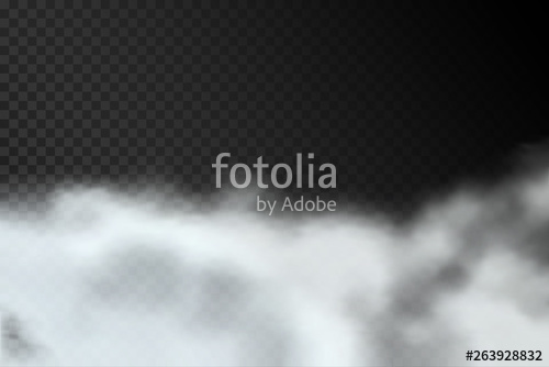 500x334 Smoke Or Fog Isolated On Transparent Background Realistic Clouds