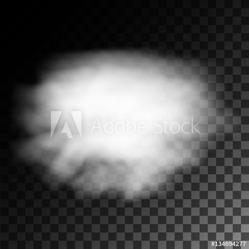 500x500 Cloud Isolated On Transparent Background White Cloudiness, Mist
