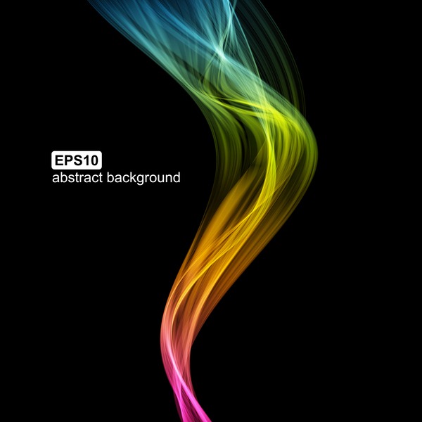 600x600 Colorful Smoke Abstract Background Vector Download My Free