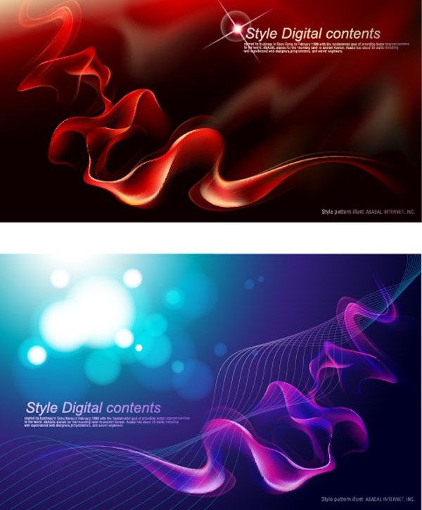 600x725 Set Of Dream Smoke Background Vector