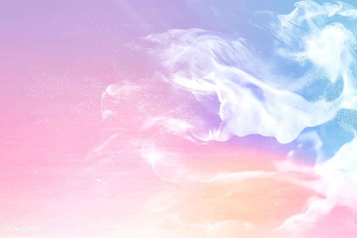 1200x800 Abstract Pastel Smoke Background Vector Free Image