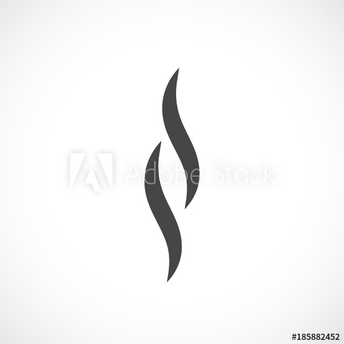500x500 Smoke Silhouette Vector Icon