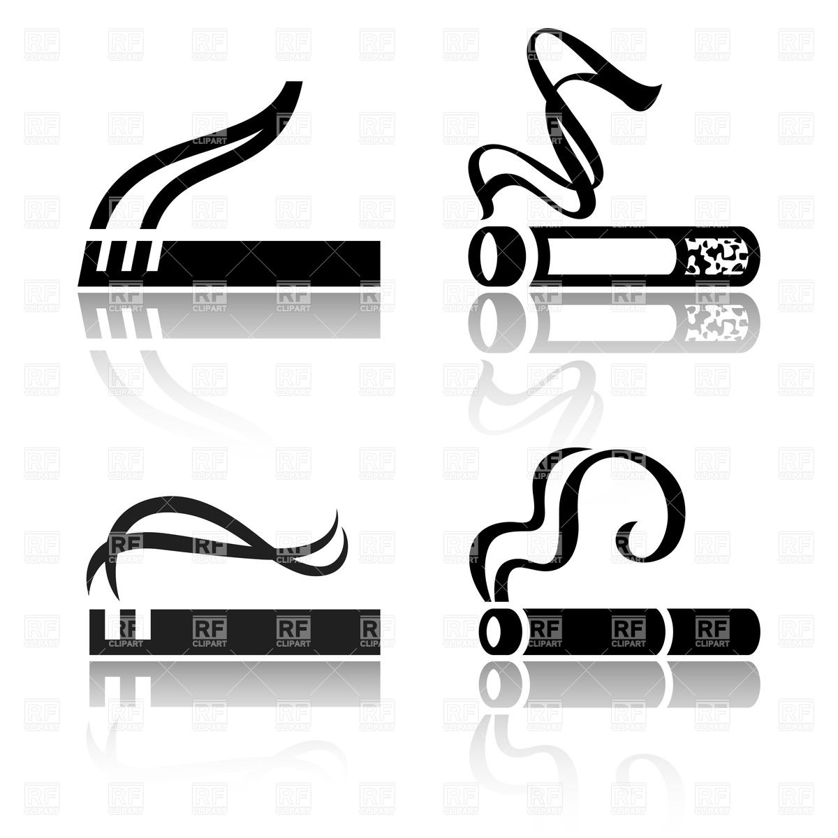 1200x1200 Black Symbol Of Smoking Cigarettes Vector Image Of Signs, Symbols