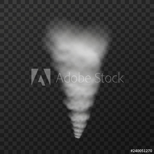 500x500 Vector Illustration Of White Smoke Stack On Transparent Background