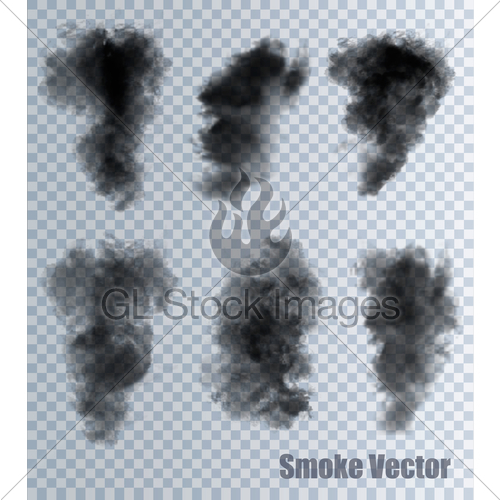 Smoke Vectors On Transparent Background Gl Stock Images 500x500 Smoke Vectors On Transparent Background Gl Stock Images