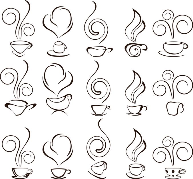 676x627 Abstract Vector Graphic Coffee Free Vectors Ui Download