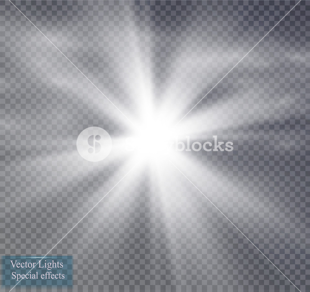 1000x942 Star On A Transparent Background Fog Smoke Vector Illustration