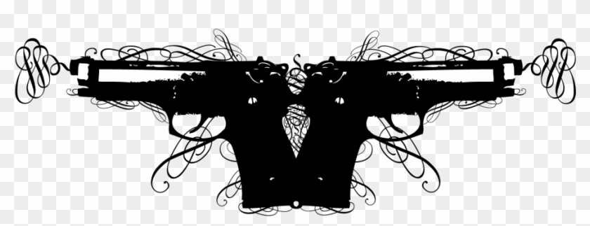 840x323 Gun Smoke Vector