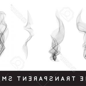 300x300 Photostock Vector Smoke Lines Vector Set Smoke Line Flow Smoke