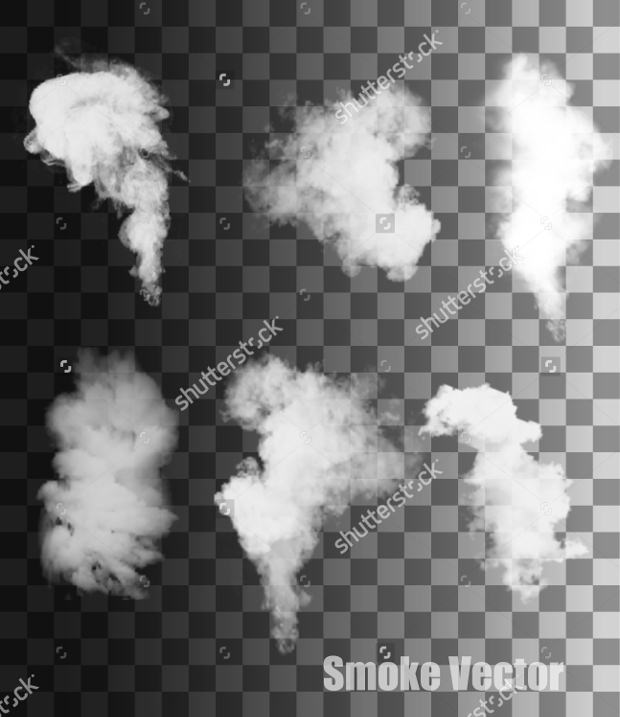 620x717 Smoke Vectors