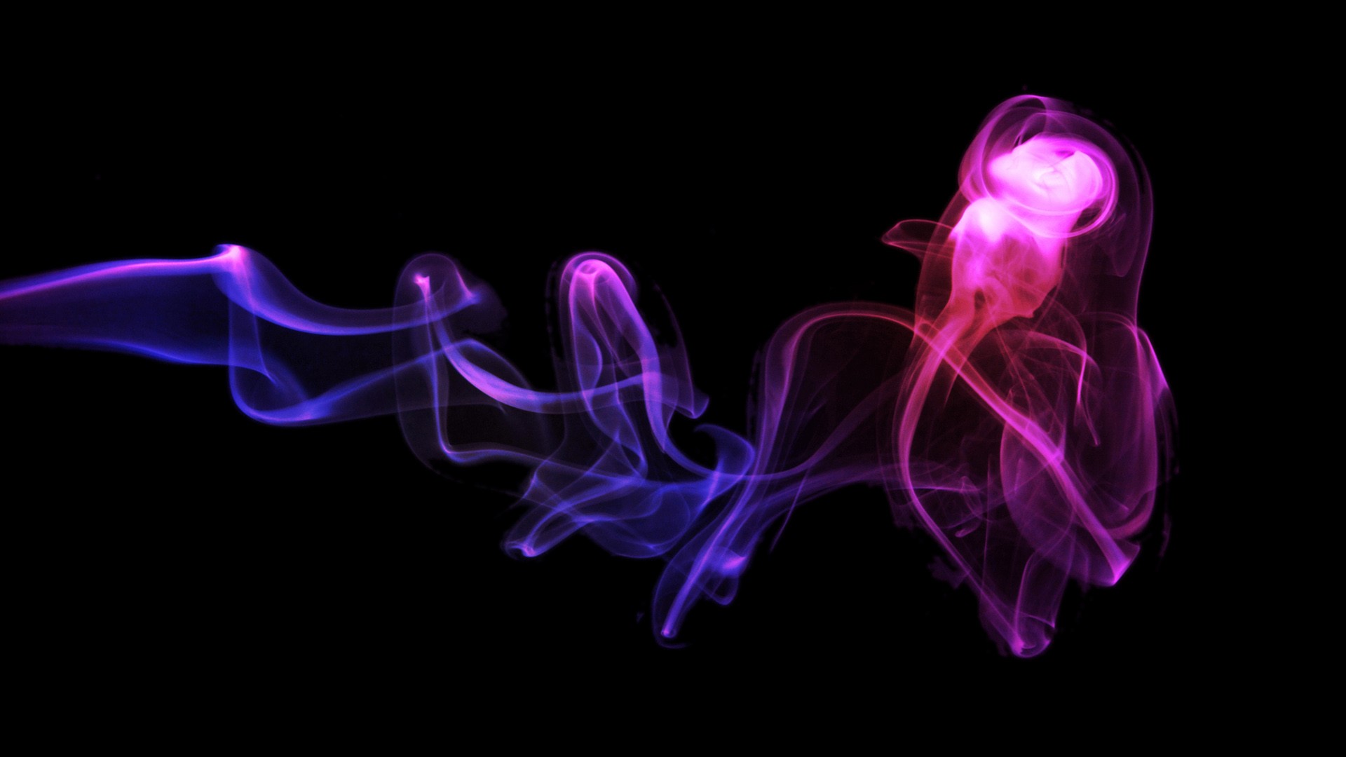 1920x1080 Wallpaper Illustration, Blue Smoke, Vector, Flame, Font