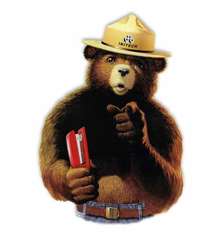 920x980 Smokey The Bear Png