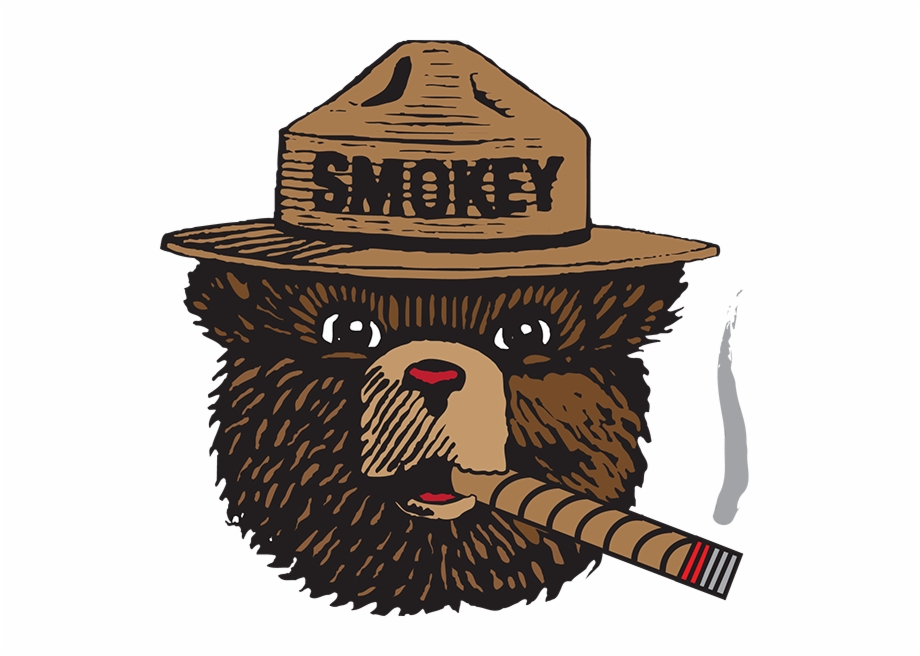 920x656 Smokey The Bear Vector